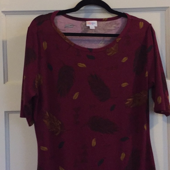 LuLaRoe Julia XL. Worn once. - Picture 1 of 3